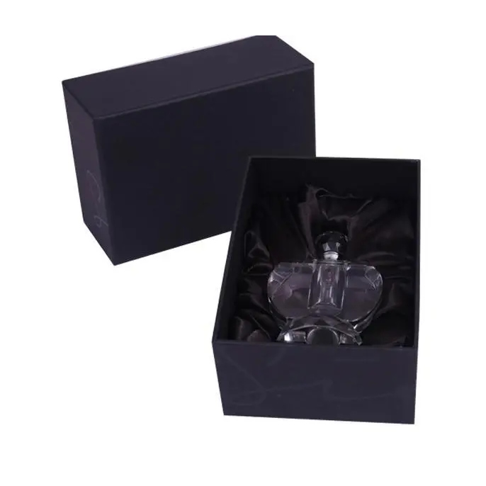 Black Men′s Cologne Perfume Bottle Gift Boxes Personal Care Package